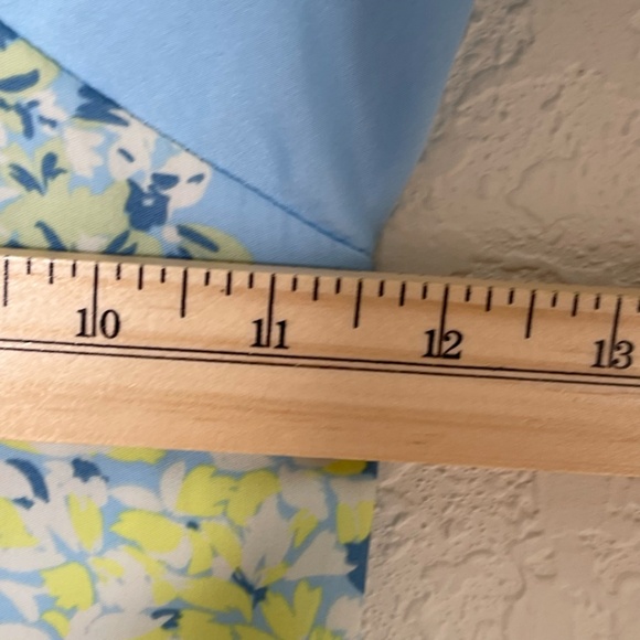 Free People Laura Printed Midi Floral Dress Size XS Blue Lined Strappy Open Back - Picture 11 of 16